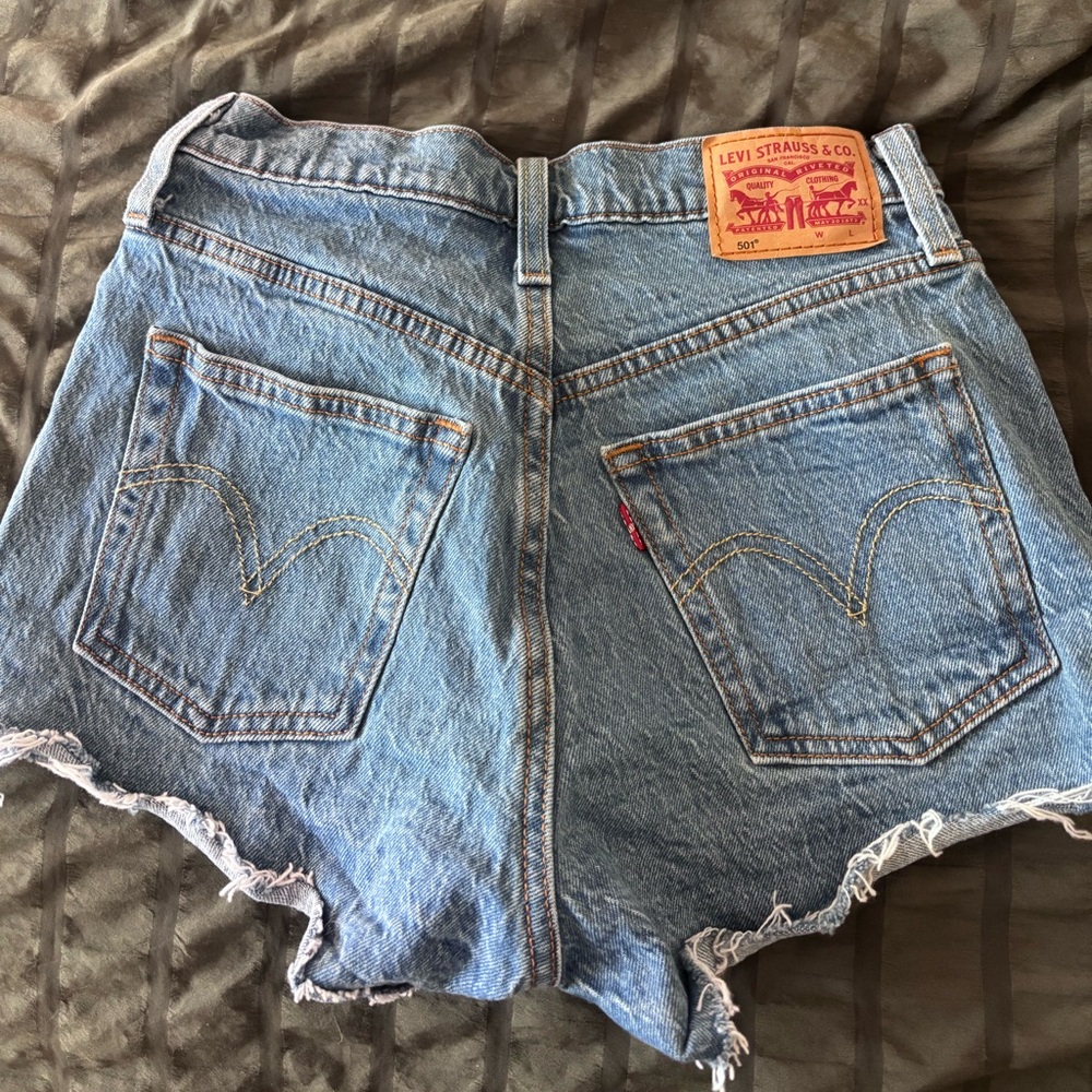 Levi's Classic Blue Jean Shorts